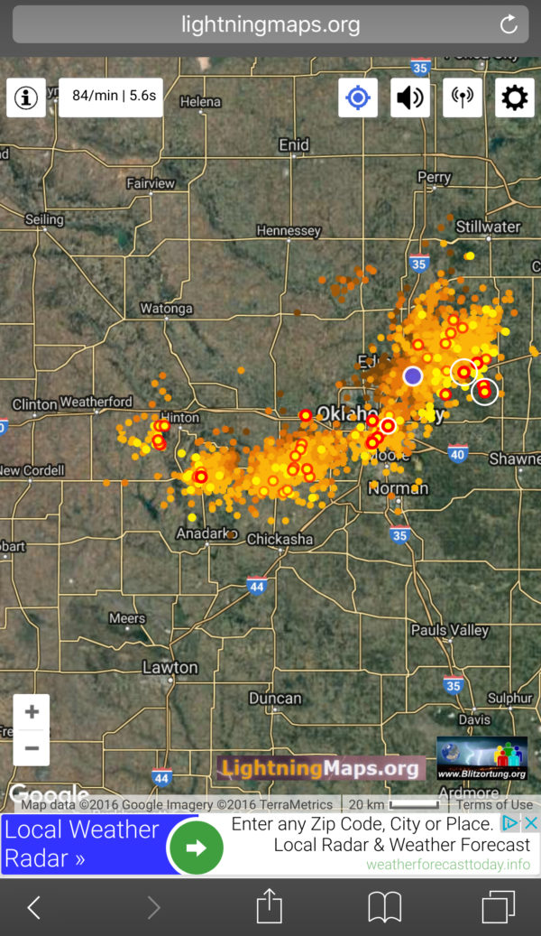 Lightning Strikes Map Strike Finder